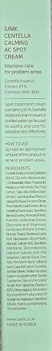 IUNIK 81% Concentrated Centella Calming Gel Acne Spot Cream w/AHA BHA PHA Salicylic Acid Niacinamide Tea Tree Oil-Free Blemish Pimple Lightweight for Adults & Teens .67 Oz Sensitive Acne-prone skin thumbnail 7