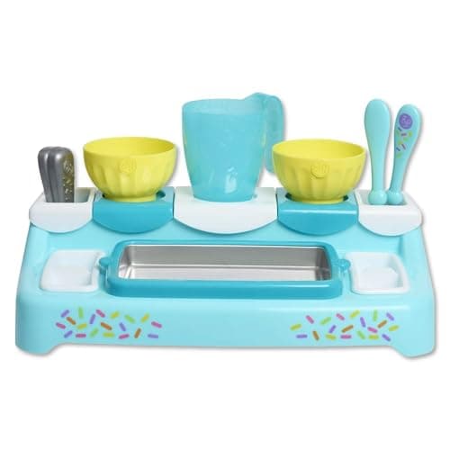 JDS Easy Baking Ice Cream Maker with Workstation, Includes Vanilla, Chocolate Ice Cream Mixes, plus JDS Refill Mix Bag thumbnail 2