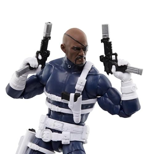 Marvel Legends Series S.H.I.E.L.D. Nick Fury Jr., Sharon Carter, and Dum Dum Dugan Action Figures thumbnail 10
