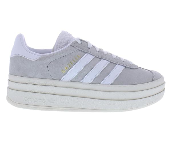 Adidas Gazelle Bold Womens Shoes Size 6.5, Color: Grey/Cloud White/Silver - Image 1