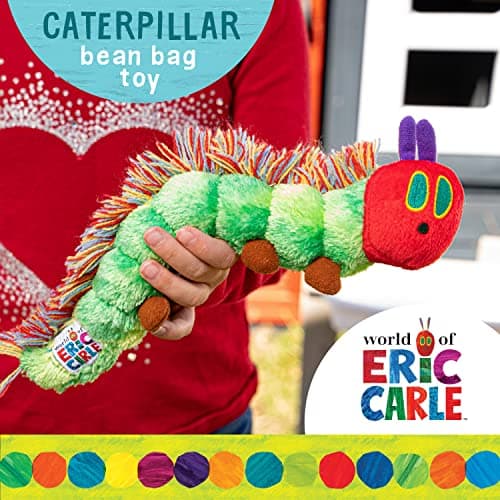 KIDS PREFERRED World of Eric Carle, The Very Hungry Caterpillar Bean Bag Toy, 10 inches thumbnail 2