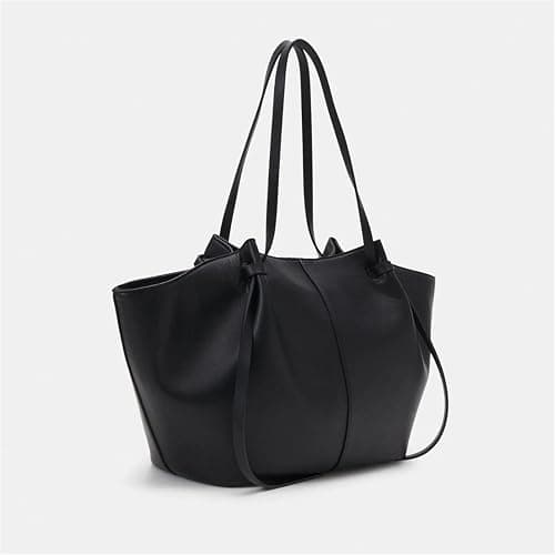 FJZFXKZL Women's Tote Bag, Leather Large Shoulder Shopper Handbag With Detachable Strap, Vintage For School, Work, Travel, Office thumbnail 6