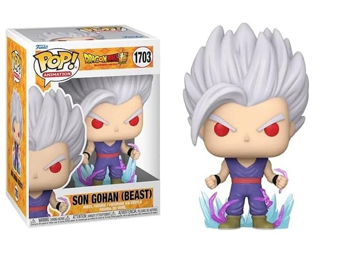 Funko Super Size Gohan (Beast) + Pop Protector: Dragon Ball Super Pop! Animation Vinyl Figure (Gift Set Bundled with ToyBop Brand Box Protector Case) (Son Gohan (Beast) #1703/75636) - Image 1