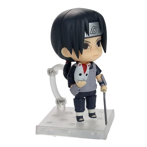 Good Smile Naruto Shippuden: Itachi Uchiha (Black Ops Version) Nendoroid Action Figure Multicolor thumbnail 4