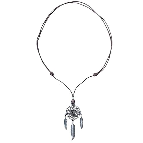 BlueRica Dreamcatcher on Adjustable Cord Necklace - Image 1