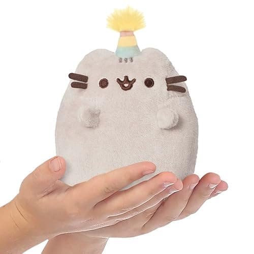Aurora, 61518, Party Pusheen Small, Peluche éco-Responsable, Gris thumbnail 5
