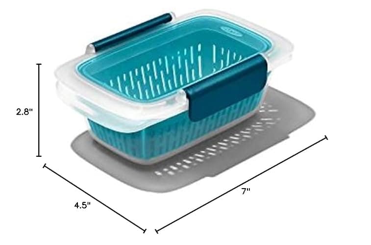 OXO Good Grips Prep & Go Container with Colander thumbnail 8