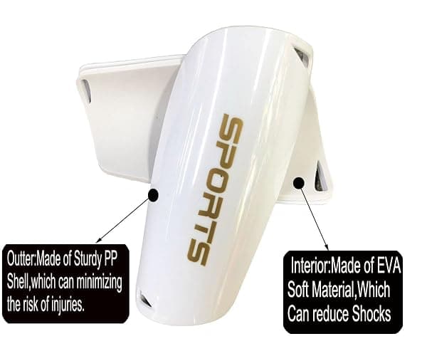 Soccer Shin Guards for Kid Youth Teen Adult - Shin Guards Sleeves with Inserted Pocket Cushion Protection Reduce Shocks and Injuries for TeamSports thumbnail 2