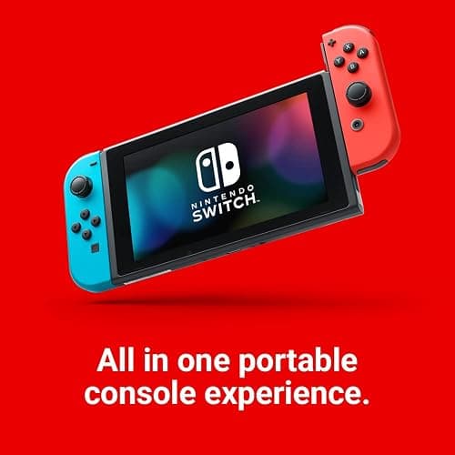 Nintendo Switch (Neon Red/Neon blue) (Renewed) thumbnail 2