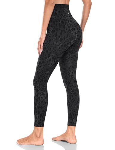 HeyNuts Yoga Pro Leggings 25'', Buttery Soft High Waisted 7/8 Lounge Yoga Pants - Image 1