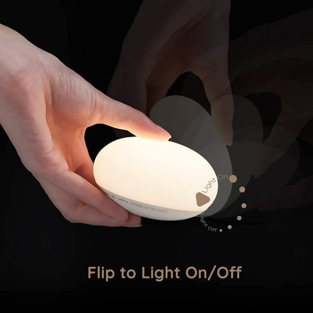Anico Baby Lamp & Night, Breath, BPA-Free Soft Silicone, Eye Care, Easy Flip Design, Continuous Dimming, 1 Pack thumbnail 3