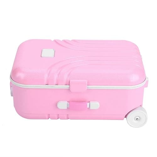 Pongnas Baby Suitcase Play Toy, Cute Mini Travel Suitcase Box Plastic Rolling Mini Luggage Box Play Accessoriespiece 15.5 x 10.5 x 7cm () thumbnail 10