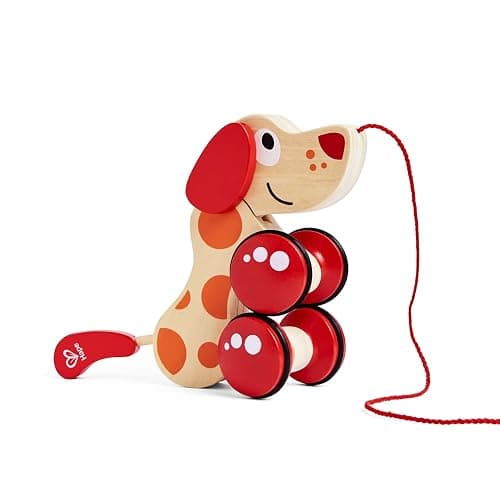 Hape Walk-A-Long Puppy Wooden Pull Toy thumbnail 3