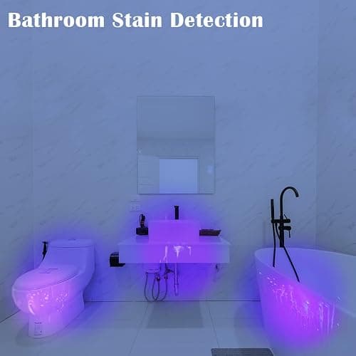 Waklyte Black Light UV Light, 21 LED 395nm UV Flashlight, Powerful Mini Blacklight Flashlight, Small Portable Black Light Flashlight for Pet Urine Detection, Scorpion, Resin Curing, Bed Bug, Nails thumbnail 7