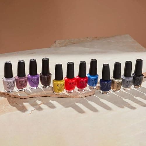 OPI Nail Lacquer Classic Nail Polish Colors | White, Gray & Black Shades | Crème, Shimmer, and Glitter Chip Resistant Nail-Polish | Fast Drying, Streak-free Formula | 0.5 Fl Oz thumbnail 9