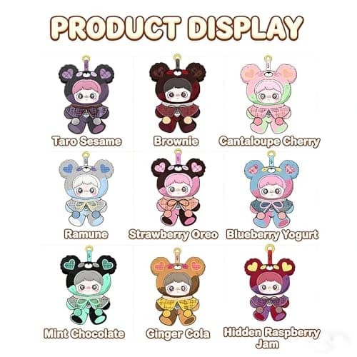 WINKLOORI Maymei Tiny Bear Cookie Series Mini Blind Box 1PC(1 of 9 Possible Styles) Cute Keychain Figures Collectible Toys Birthday Gifts (1Pcs Blind Box) thumbnail 4