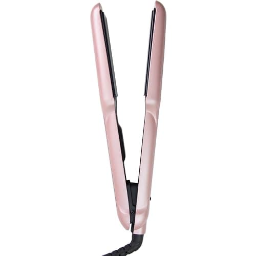 ANGENIL Flat Iron Wide 1.6 Inch Hair Straightener for Thick Hair, Dual Voltage Hair Straightener and Curler 2 in 1, Ceramic Flat Iron with Silicone Heat Resistant Mat Pouch, Fast Heating, LCD Display thumbnail 2
