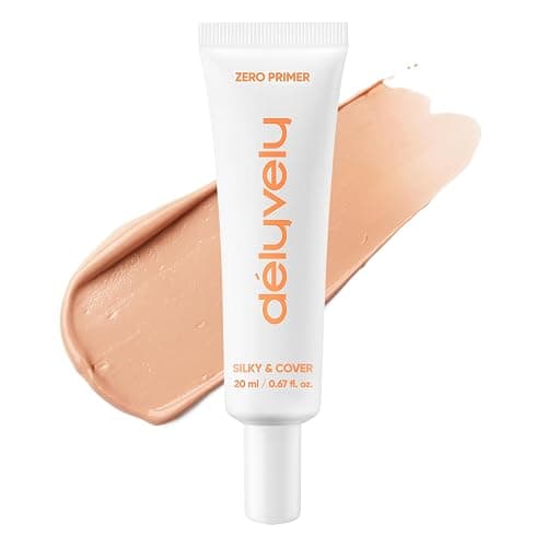 delyvely Zero Primer, K Beauty Face Primer with Pore Minimizer, Oil & Shine Control, Matte Blurring Finish, Smooths Fine Lines & Wrinkles, Long-Lasting Makeup for Oily Skin, 20ml / 0.67 fl. oz - Image 1