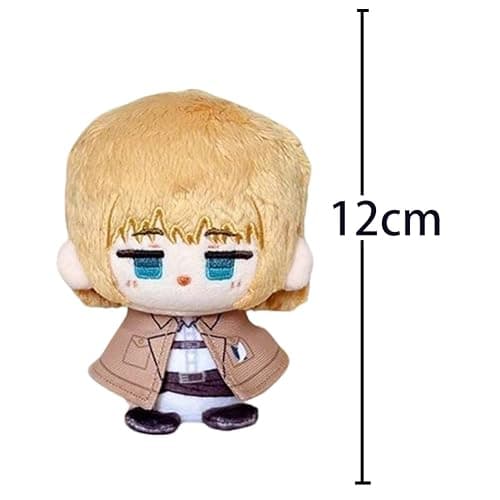 YLQANONG Levi Eren Jaeger Anime Figure Pillow Zoe Hans Erwin Smith Jean Kirstein Soft Pillow Cushion Anime Titan Figures Bag Key Pendant thumbnail 3
