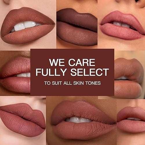 USHAS Lipstick and Lip Liner Combo Set 2 in 1 Waterproof Matte Lipstick pen for Women Lip liner Set Long Lasting with Makeup Set (Y18, Pack of 1) thumbnail 6