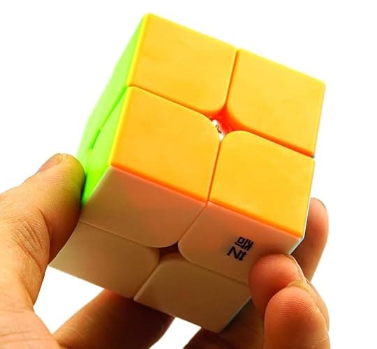 BestCube 2x2 Cube Qidi 2x2x2 Speed Cube Stickerless Puzzle Cube (Qidi Version) thumbnail 2