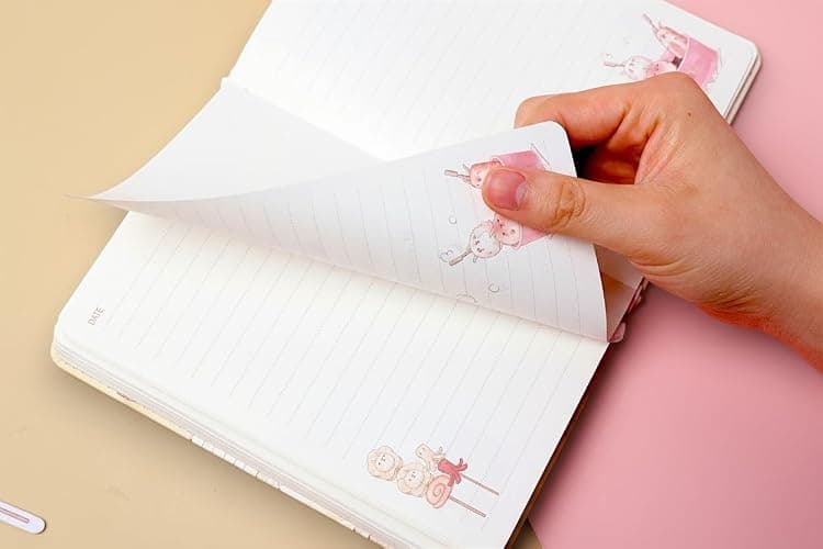 KetA Kawaii Journal Notebook – Cute Aesthetic Japanese Stationery, 256 Pages – Perfect for Girls, Teens & Women for Drawing, Writing, and Scrapbooking thumbnail 4