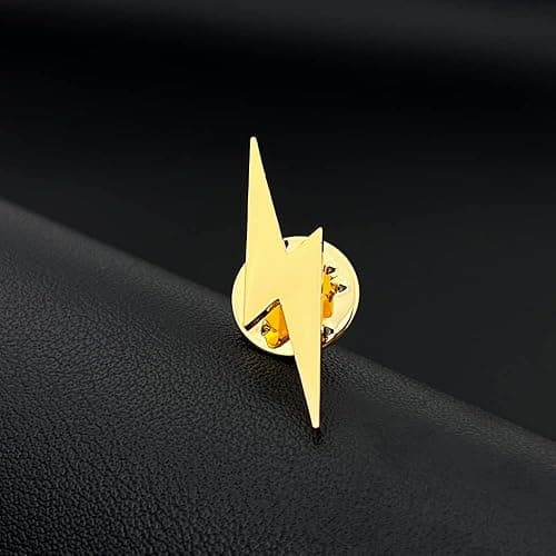 Snatainless Steel Lightning Mark Brooch and Pin thumbnail 2