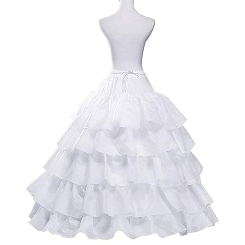 VeMee Women Wedding Petticoat Crinoline Underskirt Slips Underskirt for Women thumbnail 5