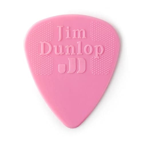 JIM DUNLOP Plektrum Fat Mike Custom Nylon 0,60mm 24 Stück, rosa thumbnail 3