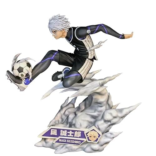 QAHEART Seishiro Nagi Figures, Isagi Yoichi Anime Statues PVC Material Anime Action Figurine for Fans 21CM/8.27IN - Image 1