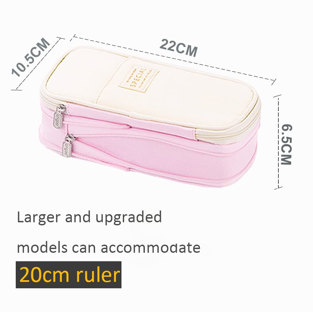 Big Capacity Pencil Pen Case Office thumbnail 2