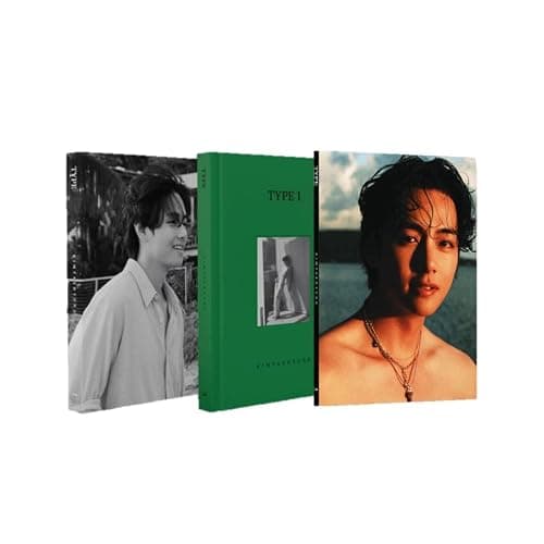 BTS V [ TYPE 1 : KIM TAE HYUNG ] Photobook + Magazine Ver Set (via DHL Express) KIM TAEHYUNG - Image 1