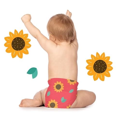 Hello Bello Diapers, Size 3 (14-24 lbs) Flower Child, 100 Count Value Pack of Premium Disposable Baby Diapers, Hypoallergenic with Soft, Cloth-Like Feel thumbnail 8