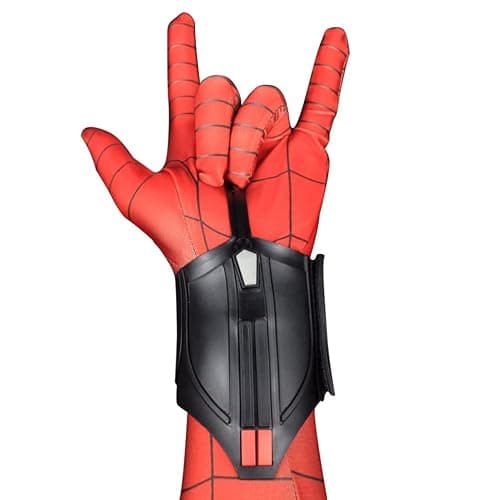 Spider Web Shooters Cosplay Launcher Bracers - Movie Figure Wrist Toy Accessories, Black Props Decorate Gift (Not Included Gloves) thumbnail 4