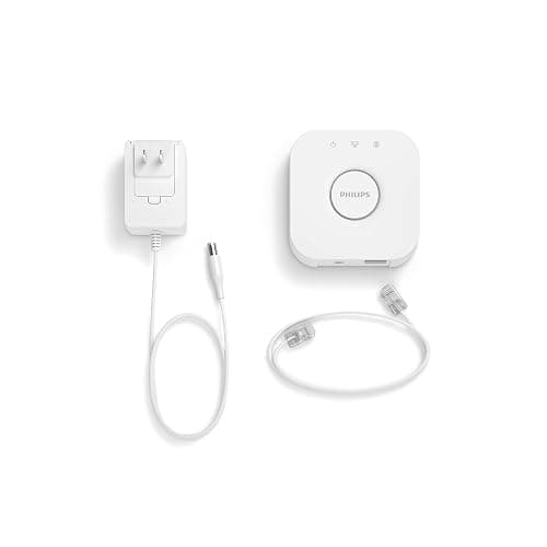 Philips Hue Bridge, Unlock the Full Potential of Hue Bridge System, Multi-Room and Out-of-Home Control, Create Automations and Zones, Smart Lighting Hub, Works with Voice and Matter-Compatible thumbnail 7