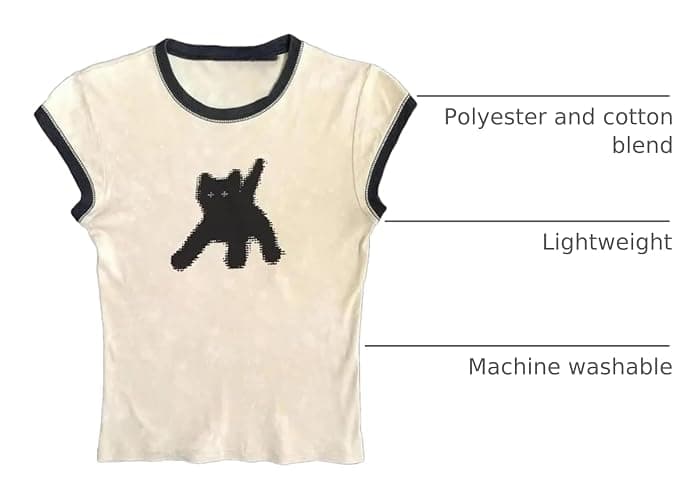 Y2k Graphic Baby Tee Women Grunge Emo Clothes Cute Aesthetic Crop Tops Alt Shirts thumbnail 4
