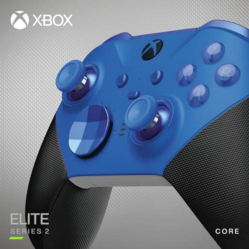Xbox Elite Series 2 Core Wireless Gaming Controller – Blue Series X|S, One, Windows PC, Android, and iOS thumbnail 7