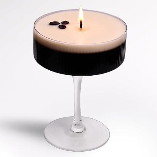 Reimagine Discovery Espresso Martini Candle, 50+ Hour Long-Lasting Burn Handcrafted Decorative Candles for Home Scented, Coffee Bar Accessories & Decor, Birthday Candle Martini Party Decorations - Image 1