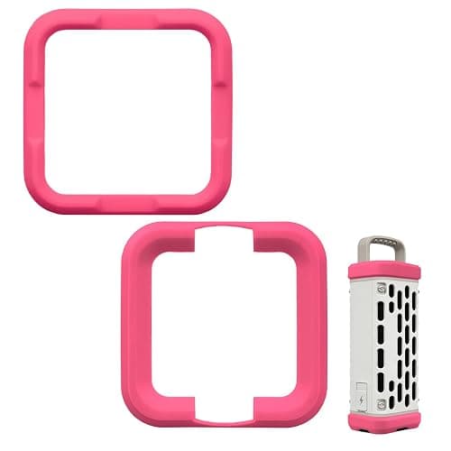 TERPINK Bumper Protectors Compatible with Turtlebox Ranger, Silicone Protective Bumpers Shockproof, Impact-Resistant Anti-Slip (Hot Pink) - Image 1