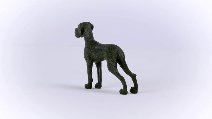 Schleich Farm World Great Dane Dog Figurine - Highly Detailed and Durable Animal Toy, Fun and Educational Play for Boys and Girls, Gift for Kids Ages 3+ thumbnail 5