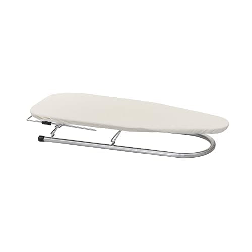 Household Essentials Tabletop Ironing Board, Compact Ironing Board with Iron Rest, Includes Door Hang, Perfect for Dorms and Small Spaces, 12 x 30", Silver thumbnail 7
