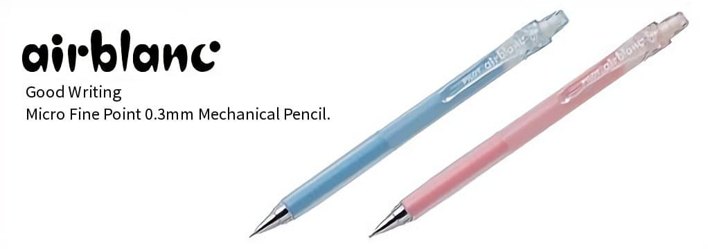 Pilot AirBlanc Mechanical Pencil 0.3mm 6 Color Body(Soft Blue/Green/Pink/Orange/White/Violet) Pens, Sticky Notes Value Set thumbnail 8