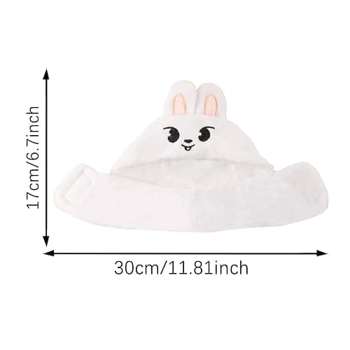 Stray Lightstick Cover, Cartoon Shape Lightstick Decorations, Concert Lightstick Accessories for Stray Fans (White-B) thumbnail 3