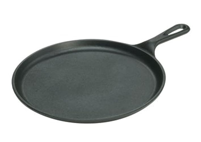 Lodge L9OG3 Cast Iron Round Griddle, Pre-Seasoned, 10.5-inch - Made in USA, Compatible with Stovetop, Oven, Grill & Campfire thumbnail 11