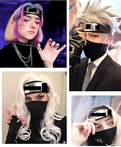 Leaf Village Logo Headband and 3 pcs Kunai and Kunai Bag with Bandage set(6 Pack) thumbnail 7