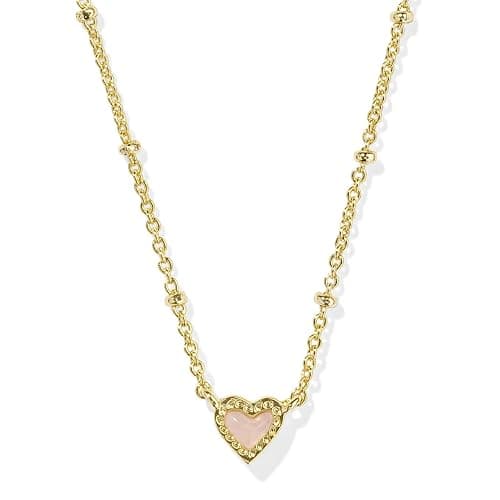 Kendra Scott Mini Ari Heart Satellite Necklace, Fashion Jewelry for Women - Image 1
