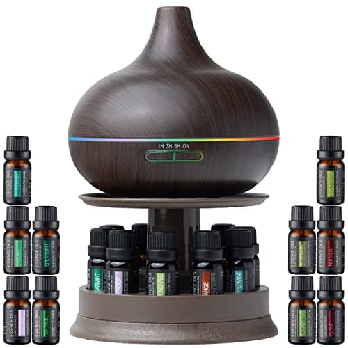 Aromatherapy Diffuser & Essential Oil Set by TrueGether