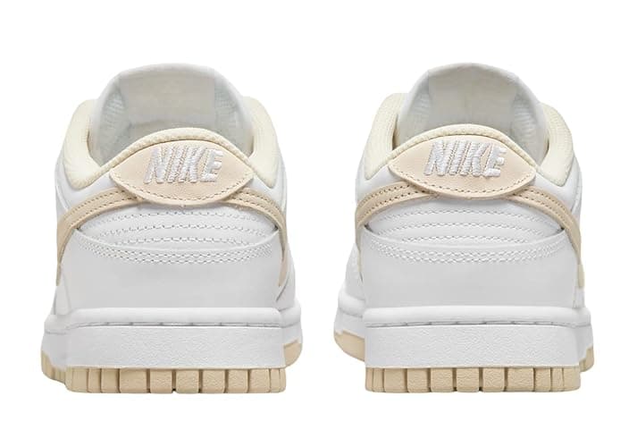 Nike Women's Dunk Low Sneaker - 8 - White/Pearl White thumbnail 5