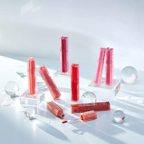 rom&nd DEWYFUL WATER TINT 01 IN CORAL|Glossy| high pigment| moisturizing| non-sticky|Hydrated lips|colorful shades|High Shine|0.18oz - 01 IN CORAL thumbnail 4