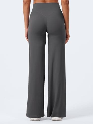 YEOREO Workout Leggings Womens No Front Seam Straight Leggings 29"/ 31.5"/ 33"/ 35" High Waist Buttery Eddiy Gym Yoga Pants thumbnail 4